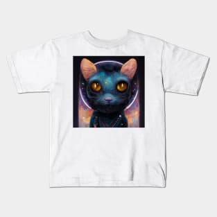 Astronaut Cat Kids T-Shirt